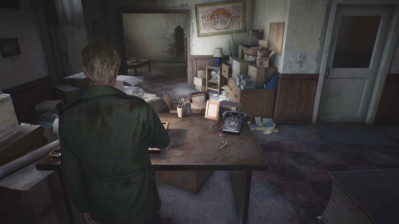 Silent Hill 2 Remake - Отель Лейквью Служебные помещения и Подвал (Без оружия) #19 100%