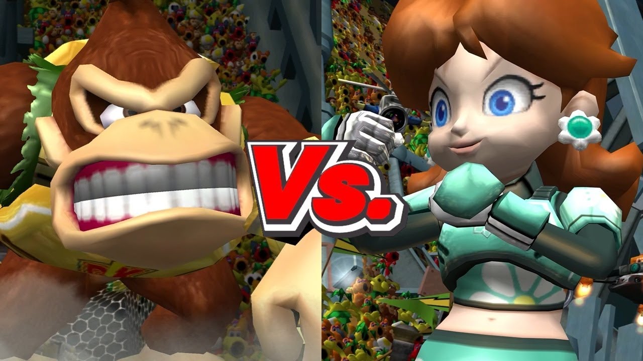 Mario Strikers Charged - Donkey Kong Vs. Daisy
