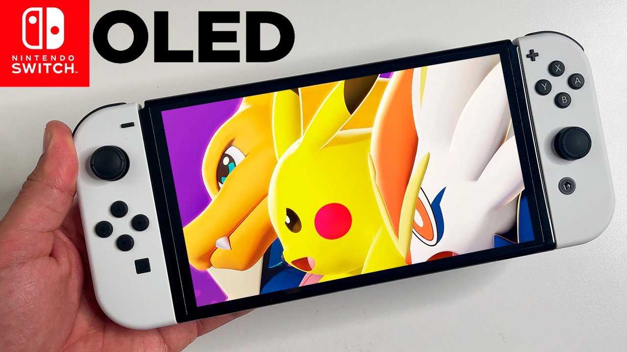 Pokémon Unite OLED Nintendo Switch Gameplay