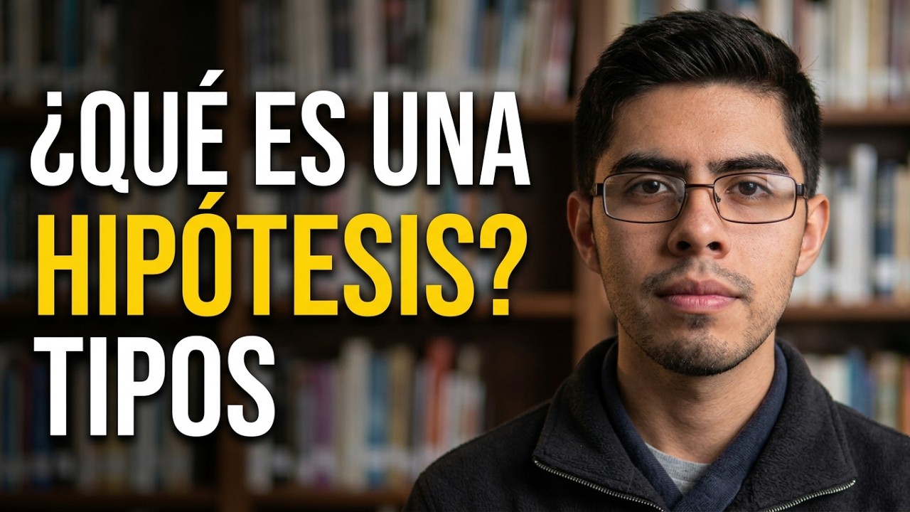 ¿Qué es una HIPÓTESIS? TIPOS de hipótesis