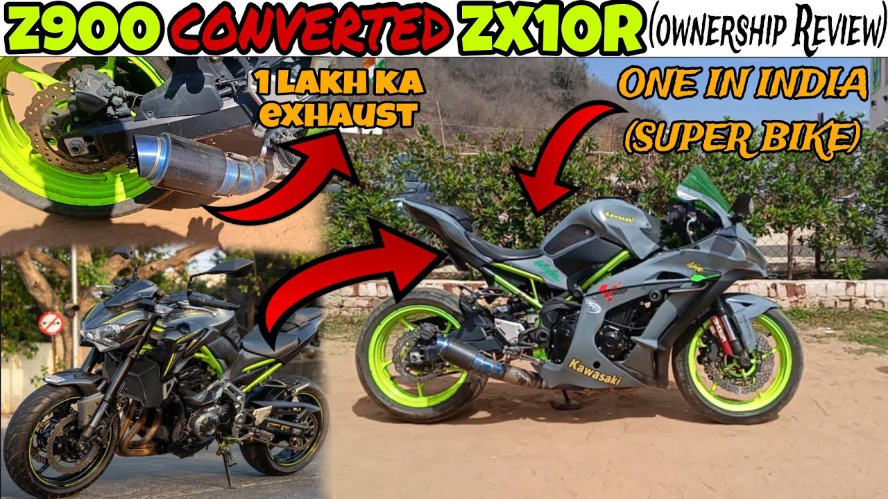 Z900 переделан в Zx10r 😂😂😂