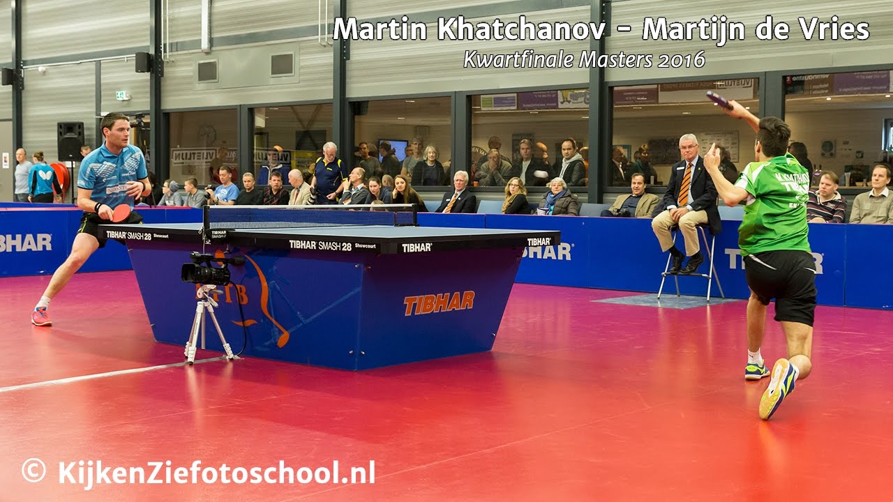 Martin Khatchanov - Martijn de Vries | Kwartfinale Masters 2016