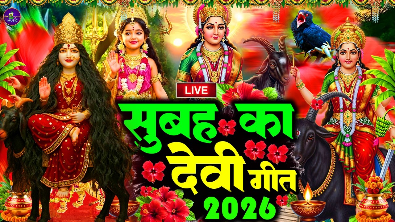 Live#न्यू देवी गीत 🌺 #जाग ए माई Durga Mata Bhajan 2025 | Bhojpuri devi geet | Durga puja navratri 🌺