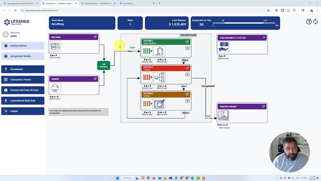 Littlefield Simulation - Introduction