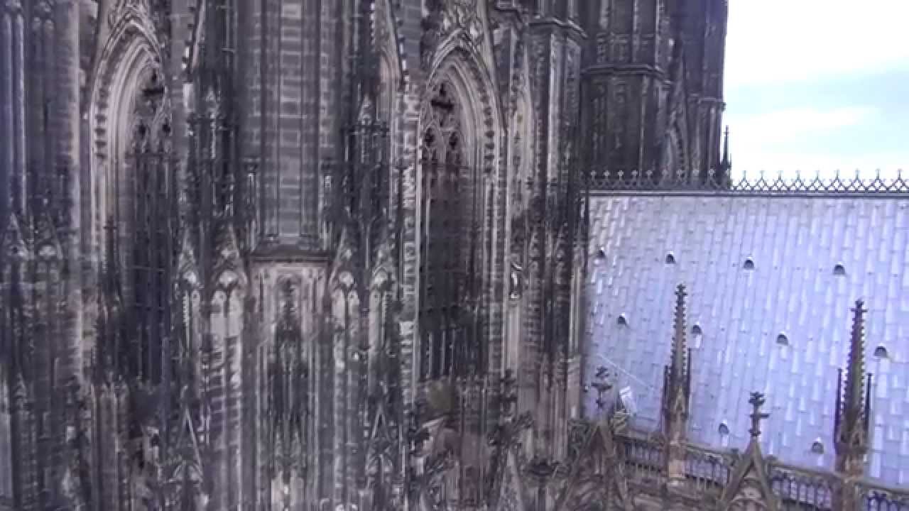 Inspection flight of the Kölner Dom, Germany