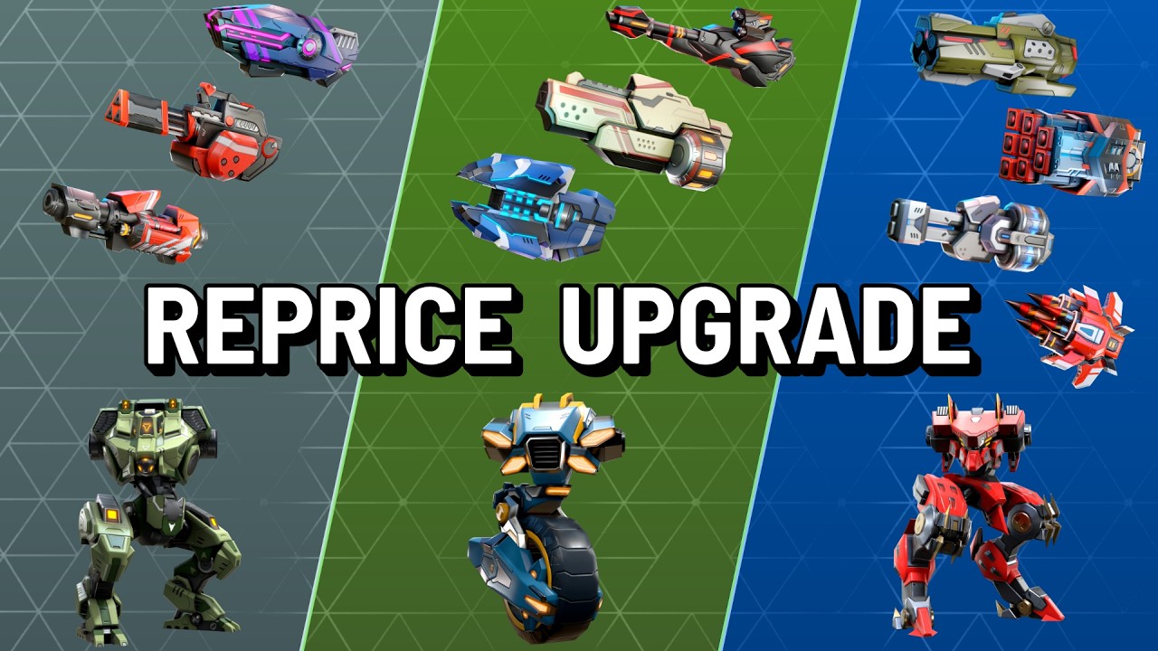Mech Arena New PRICE & Mech & Weapon Upgrade