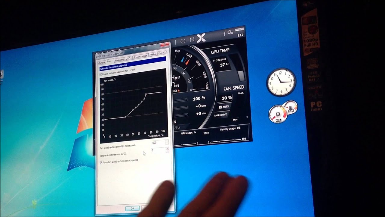 EVGA PRECISION X ** FAN Monitoring & Overclocking GUIDE