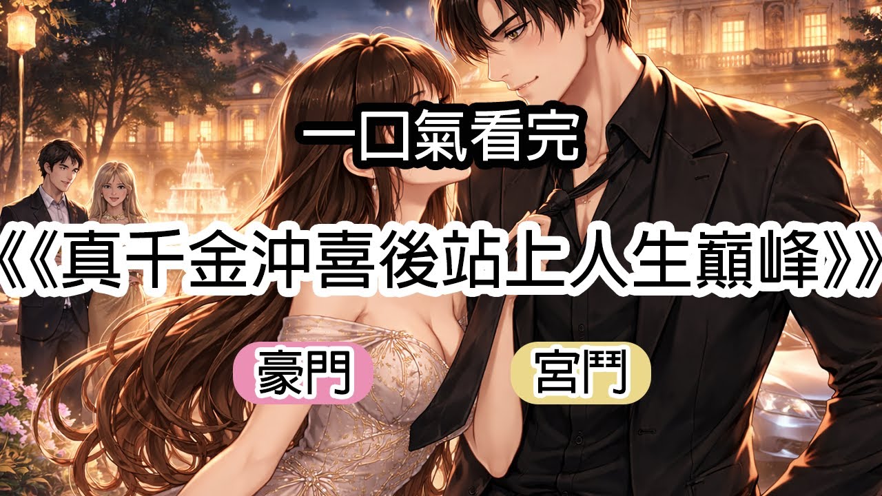 被接回去的当天，就被选中做冲喜新娘。假千金抱着我哭的稀里哗啦：“姐，要不我带你逃吧，我不想你当寡妇。”我拍了拍她的头：“傻孩子。有钱有闲没老公，这才是你姐想要的人生。”