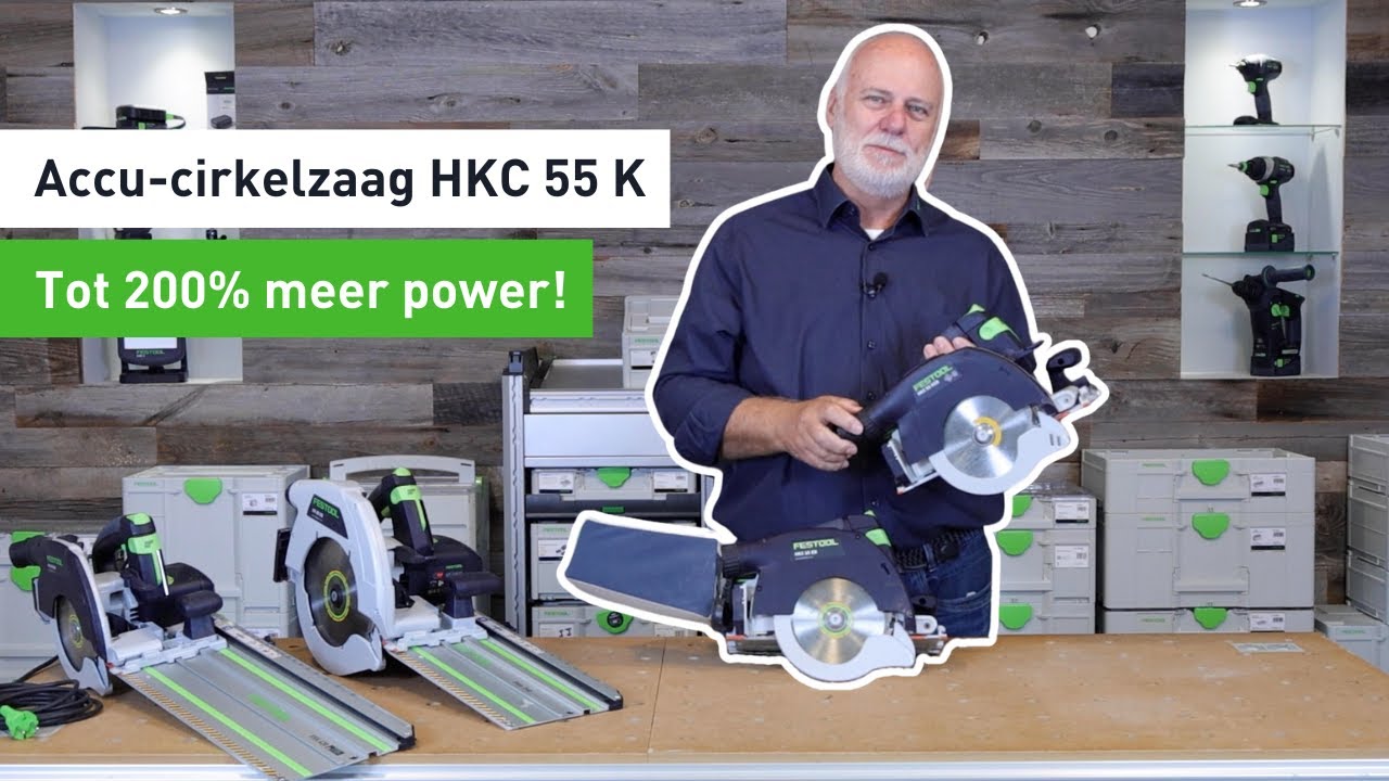 De meest veelzijdige cirkelzaag, de nieuwe HKC 55 K | Festool NL