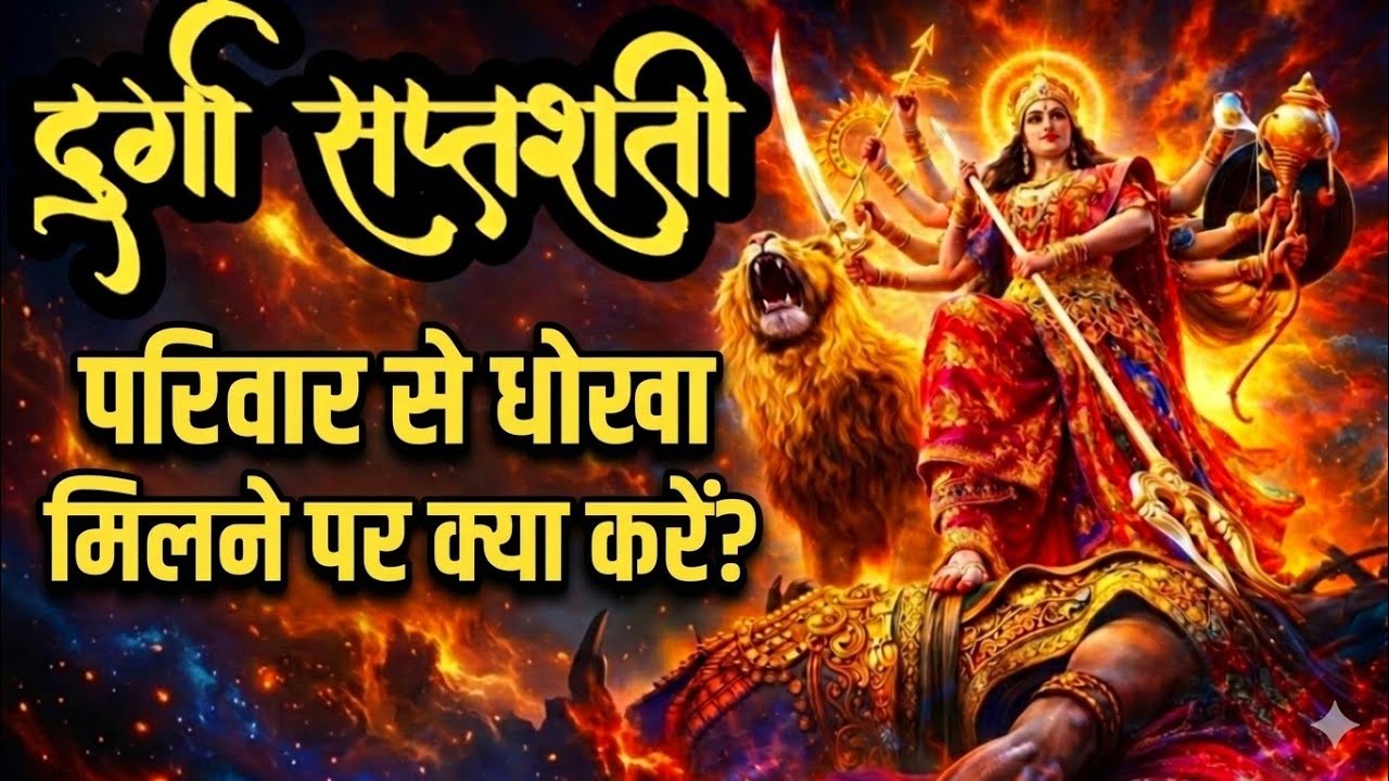 दुर्गा सप्तशती ||परिवार से धोखा मिलने पर क्या करें?दुर्गा सप्तशती से सीखें जीवन का सबसे बड़ा पाठ||