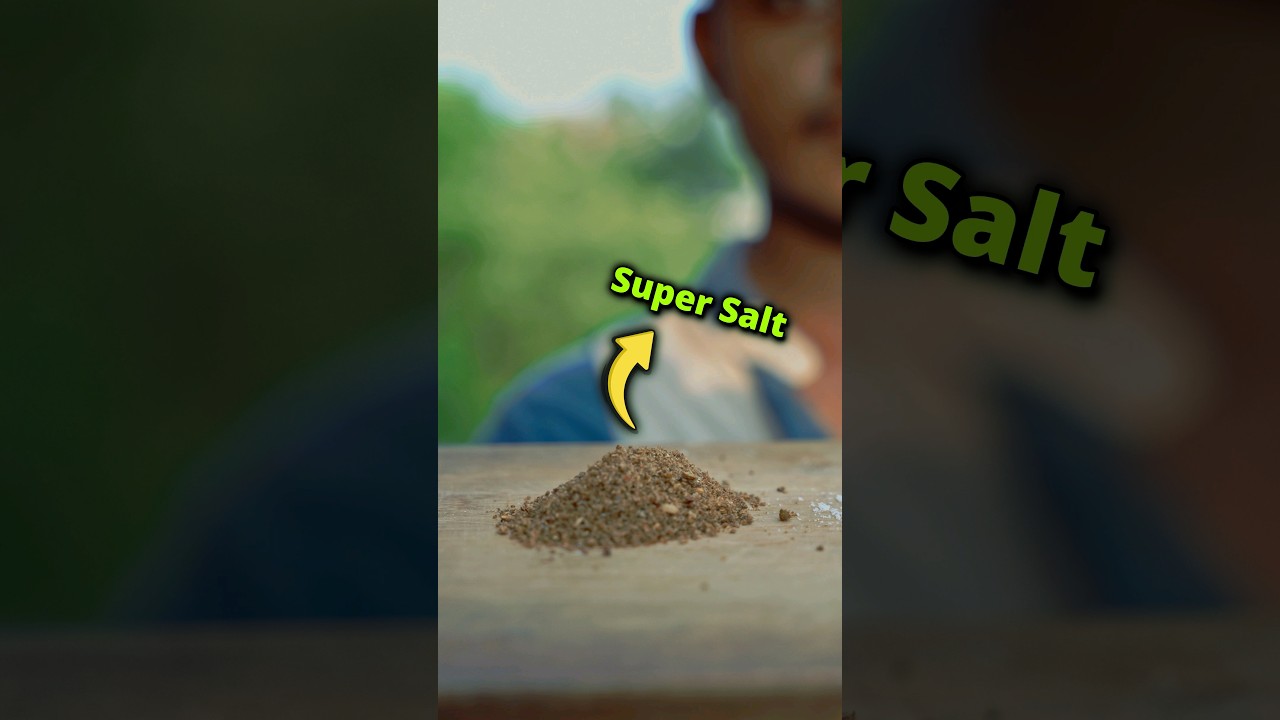 Desi salt for everything! #traditionalrecipe