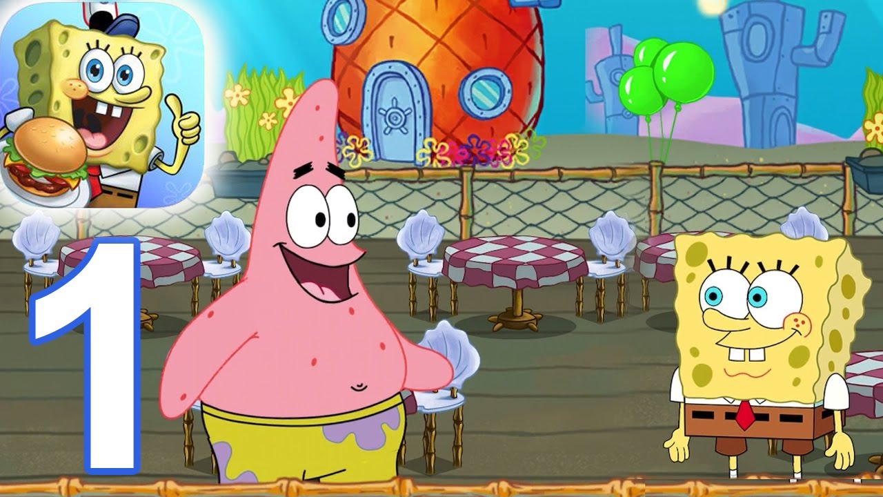 SpongeBob: Krusty Cook-Off - Gameplay Video Part 1 (iOS Android)