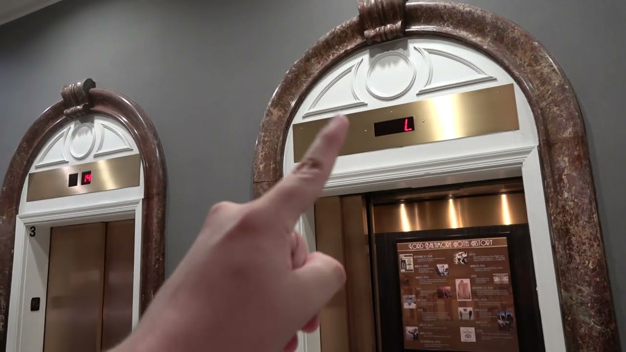 Otis Series M2 Traction Elevators at The Lord Baltimore Hotel in Baltimore, MD