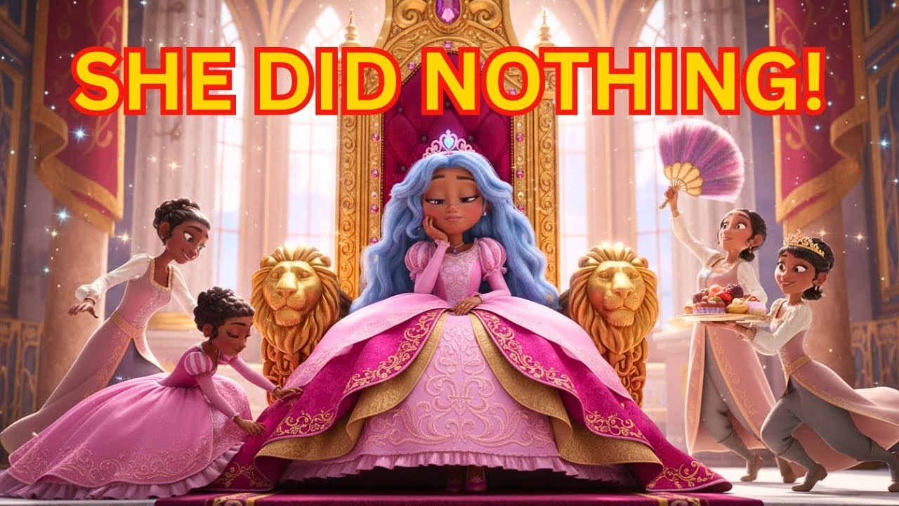 The Princess Who Didn’t Lift a Finger 👑✨ | A Magical Bedtime Story for Kids