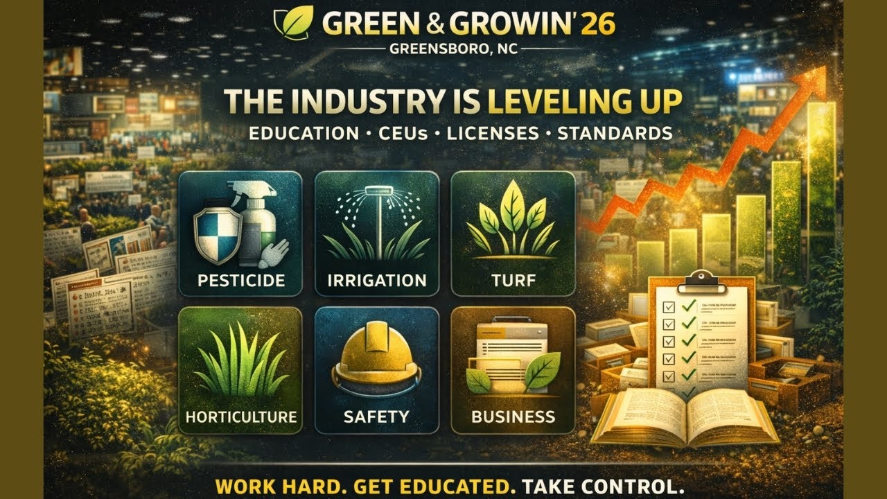 High Performers Are Taking Over | Green & Growin’ 26 Takeaways (CEUs, Licenses, Standards)