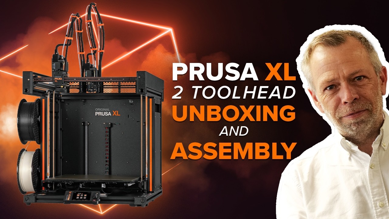 Распаковка и сборка головки инструмента Prusa XL 2