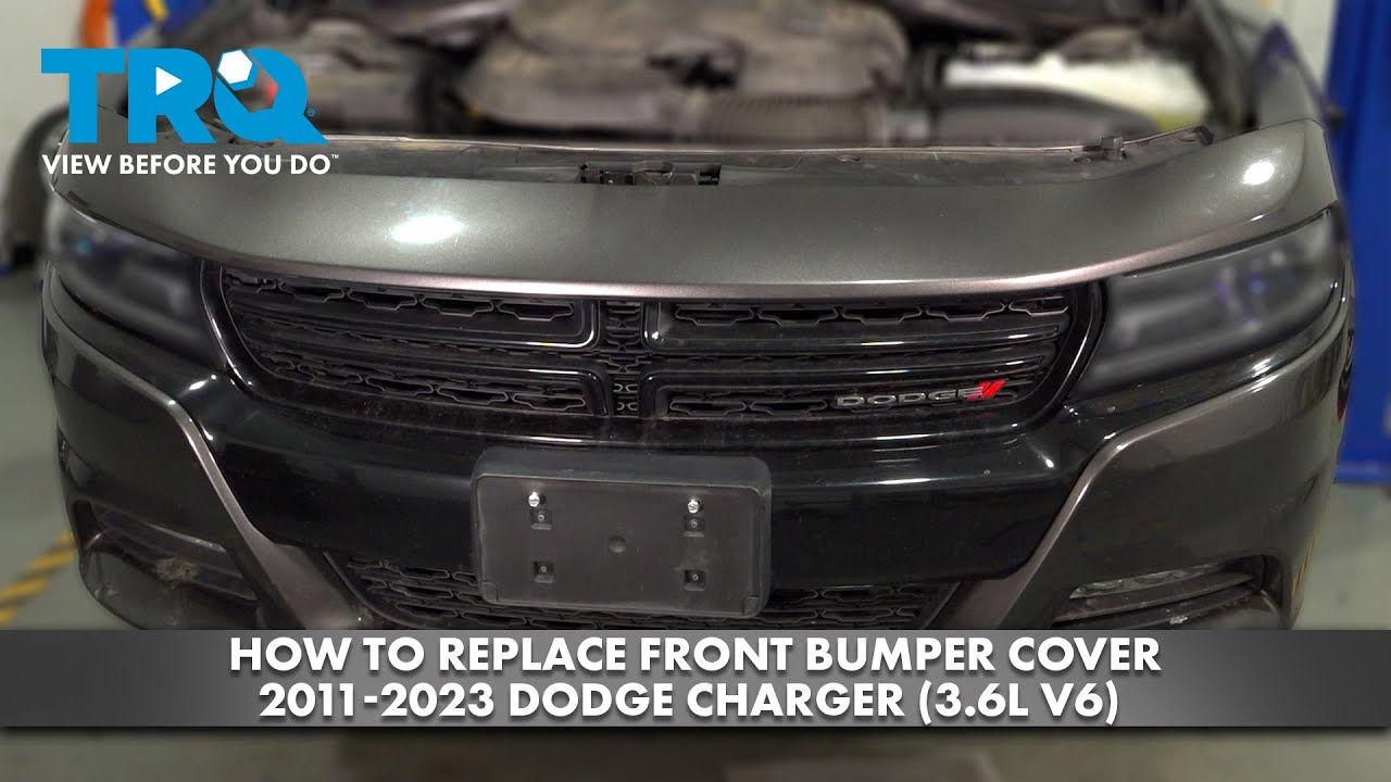 How to Replace Front Bumper Cover 2011-2023 Dodge Charger 3.6L V6