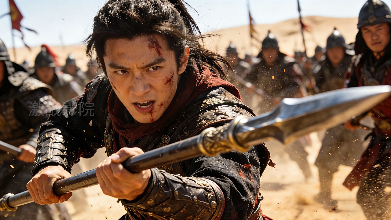 Kung fu movie! Young man trapped with no escape, but  defeats enemy commander and seals his legend!