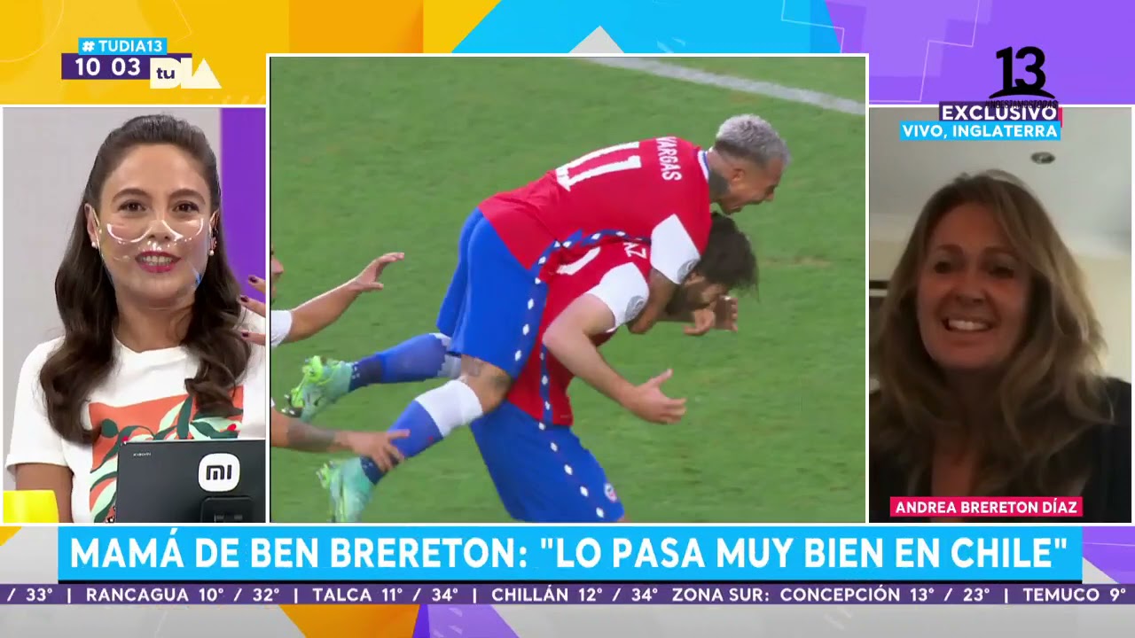Mamá de Ben Brereton comenta gran momento de su hijo. Tu Día, 2021.
