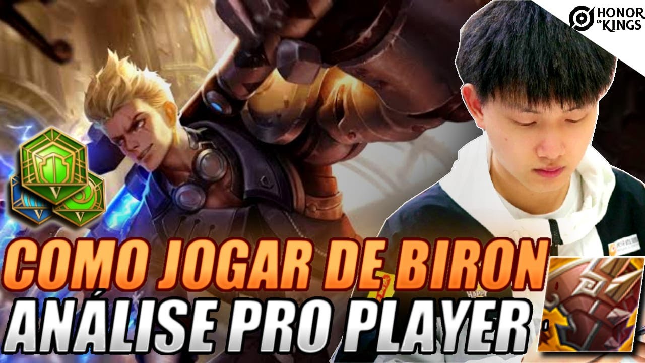 Como jogar de BIRON - Build, Arcana, Gameplay FLY WOLVES - GUIA COMPLETO - Herói Honor of Kings