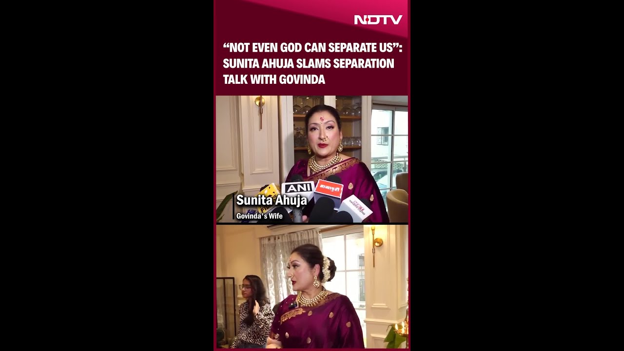 Sunita Ahuja Shuts Down Divorce Rumours After She Celebrates Ganesh Chaturthi With Husband Govinda