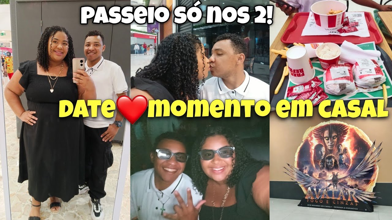 MOMENTO EM CASAL♥️ PASSEIO SÓ NOS 2 - FILME+SHOPPING - LooK PRO CultO!