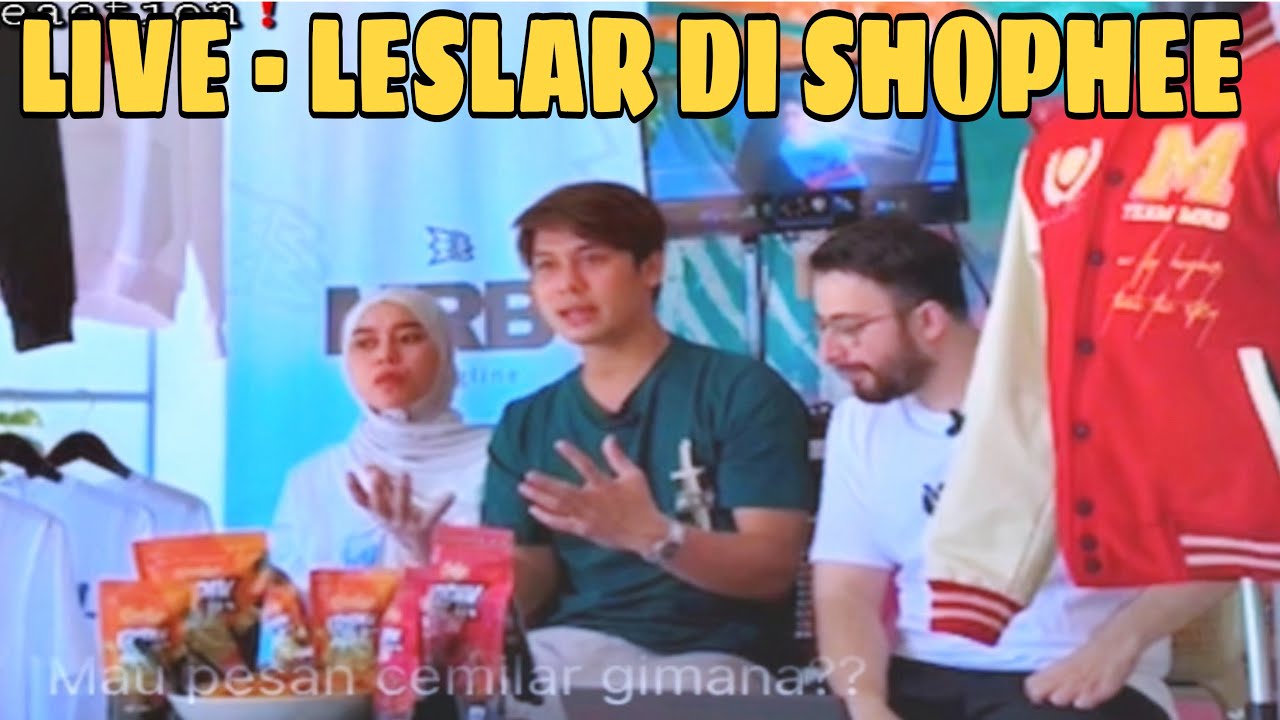 LIVE- LESLAR DI SHOPEE super HEBOHH - Gemoy