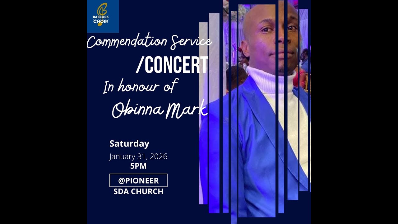 Commendation/Concert in Honour of Mr. Obinna Mark