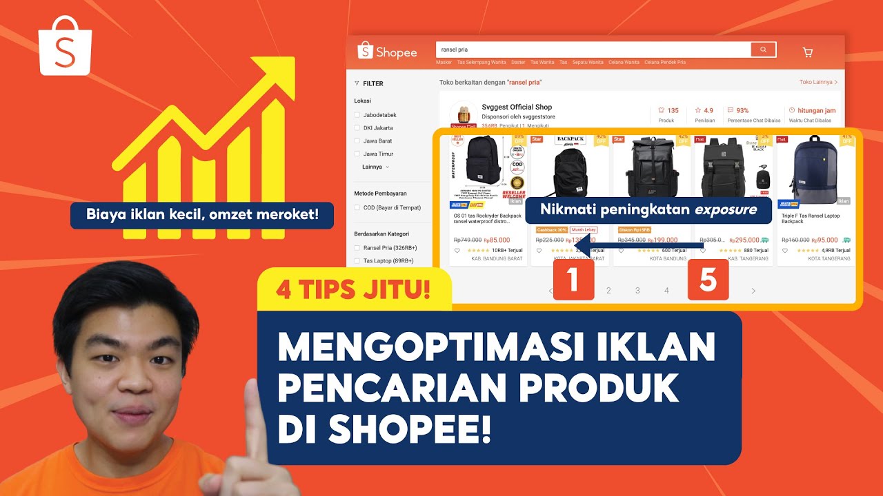 4 Tips Jitu Mengoptimasi Iklan Pencarian Produk di Shopee!