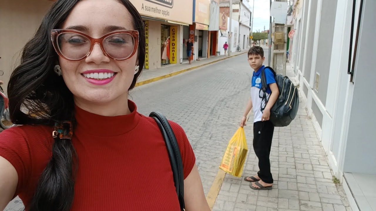 Precisei tirar meu filho da escola 😱 Vlog 🙏🏻 Fomos ao centro comprar uma chuteira nova 💝
