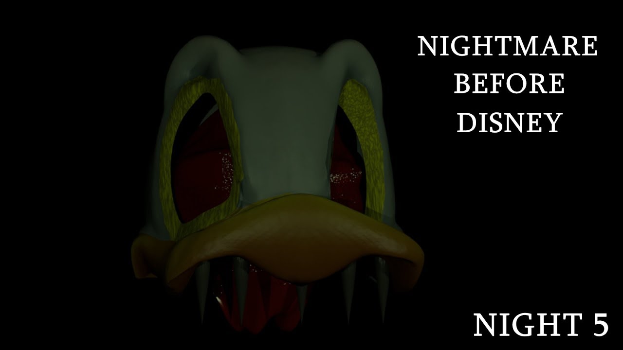 NIGHTMARE BEFORE DISNEY V3 | NIGHT 5 | NOCHE 5 | FNAF FAN GAME |