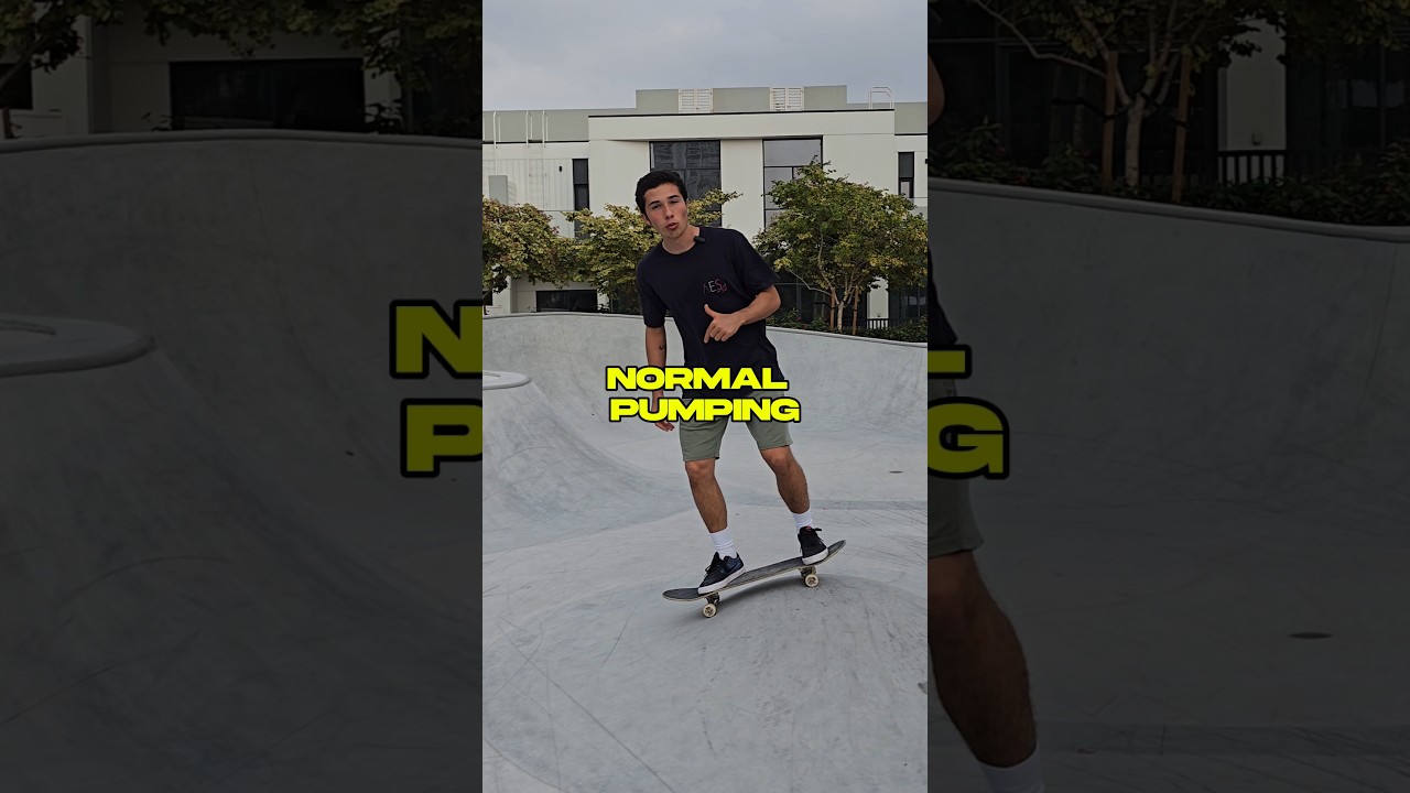 How to pump Correctly🛹✅️