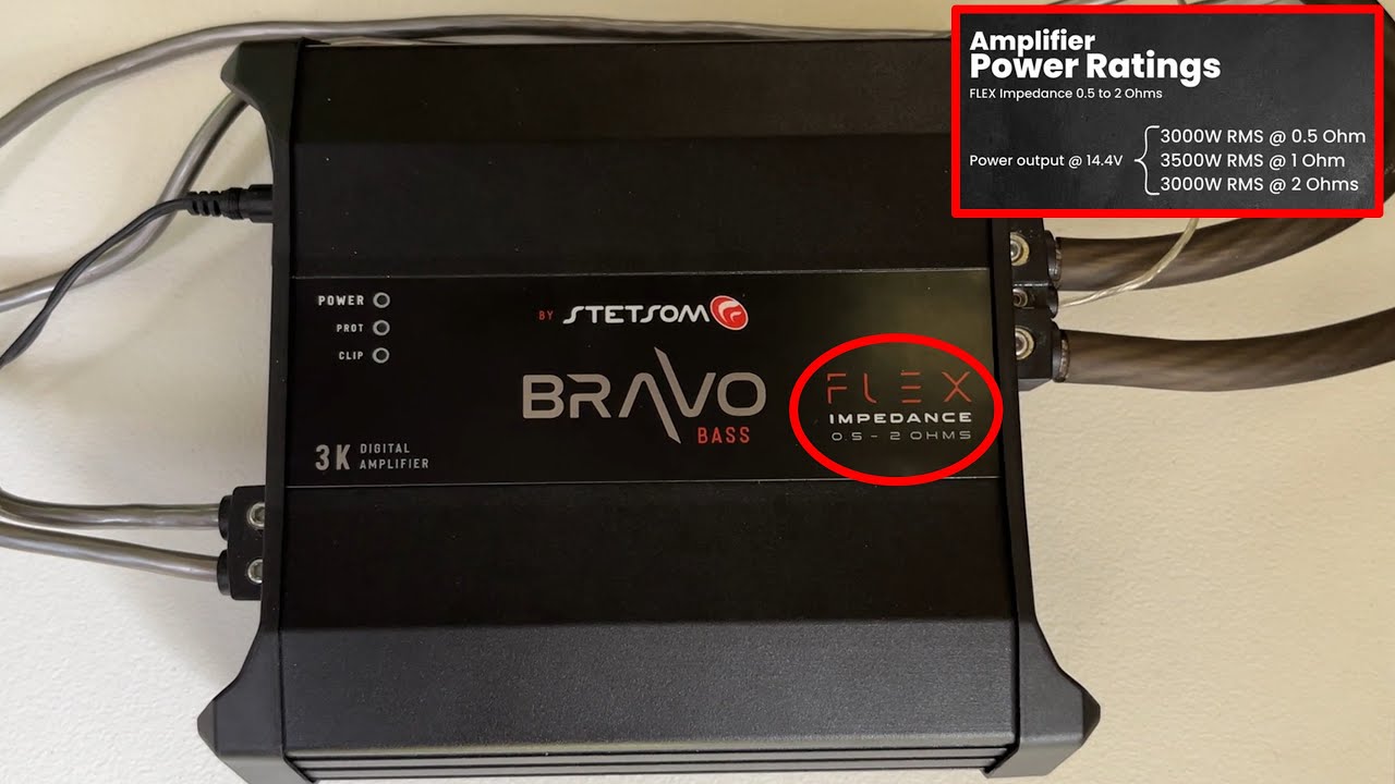 2023 NEW Stetsom Bravo Bass FLEX 0.5 to 2 Ohm Amp Test & Review