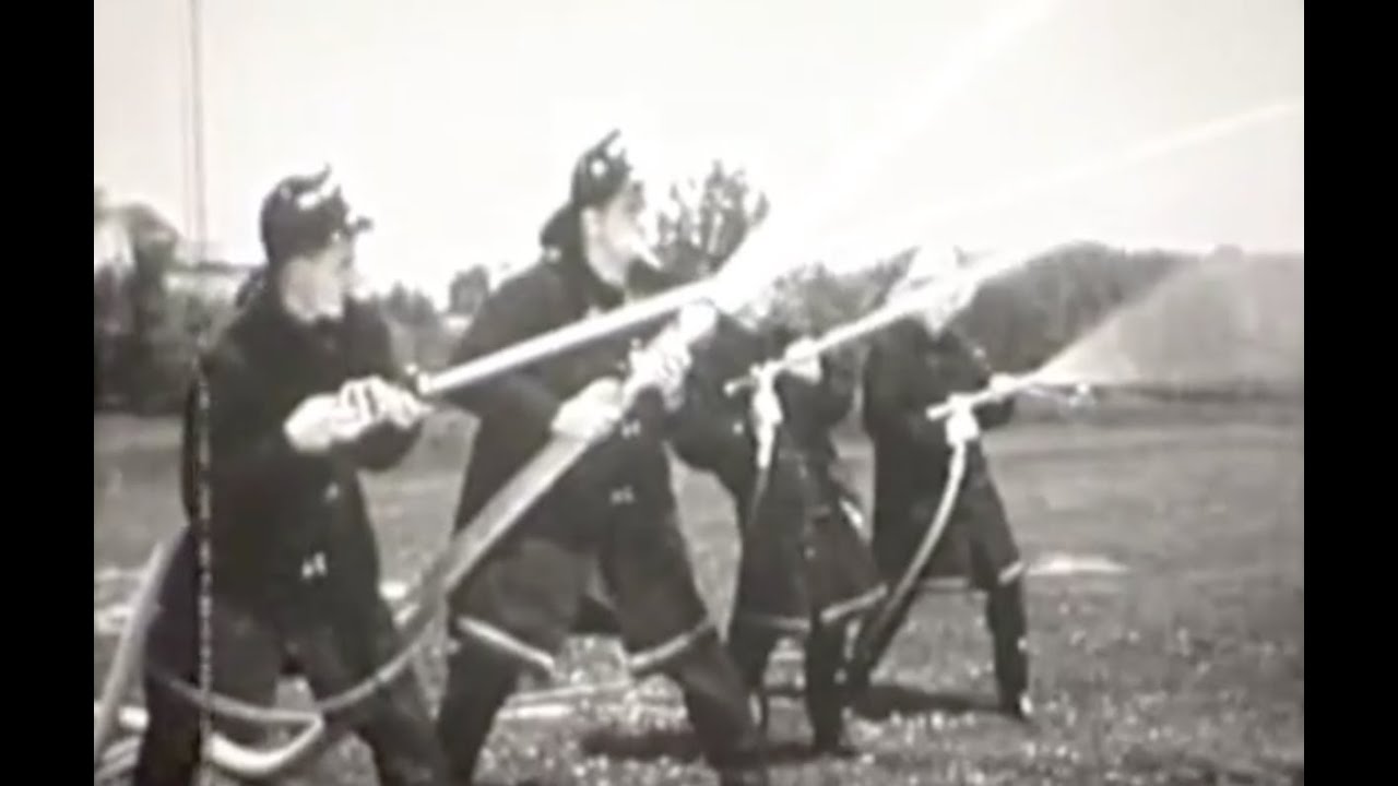Old Firefighting Training Video - Probationary Firefighter Training
