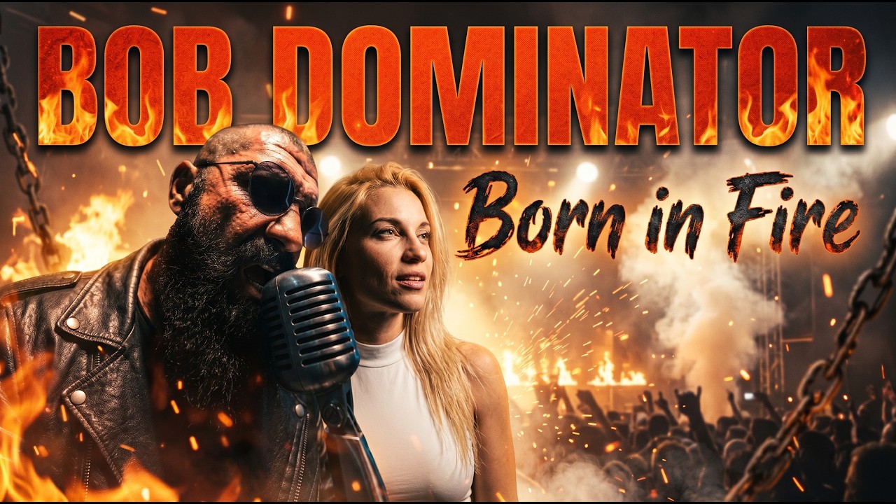 BOB DOMINATOR - BORN IN FIRE (Official Audio)