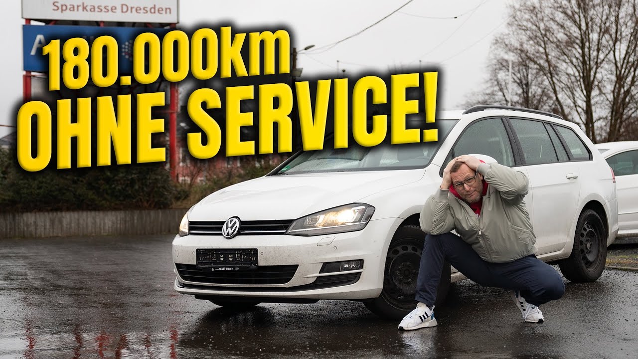 180000KM ohne Service! Der billigste Golf der Erde? 5 Jahre Nonstop fahren! Schrott oder noch Top?