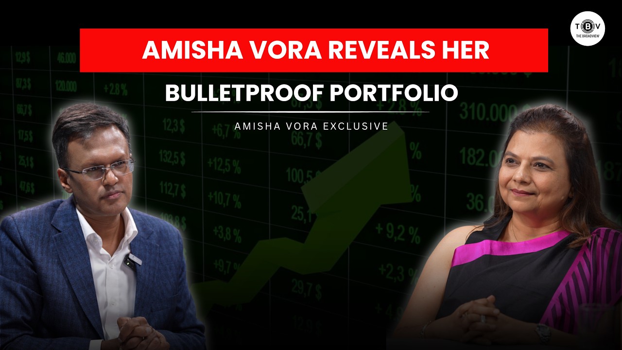 Amisha Vora Reveals Her Bulletproof Portfolio | The BroadView with Nikunj Dalmia