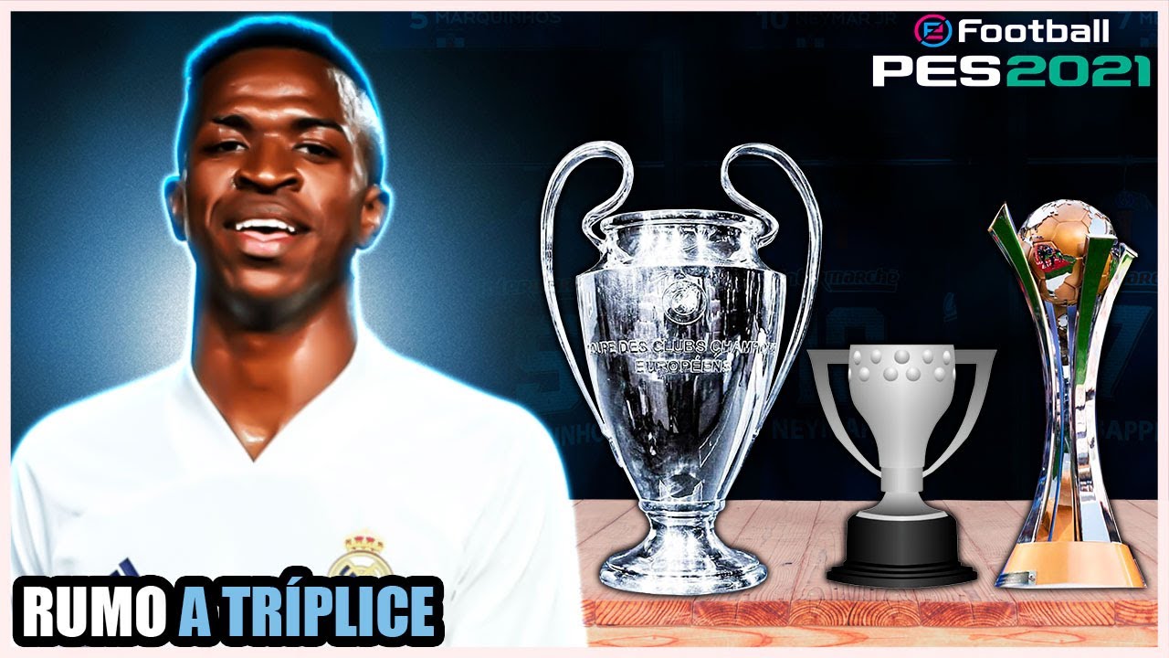 RUMO A TRÍPLICE COROA COM REAL MADRID | Master League #1 | PES 2021 #RUMOAOS100K