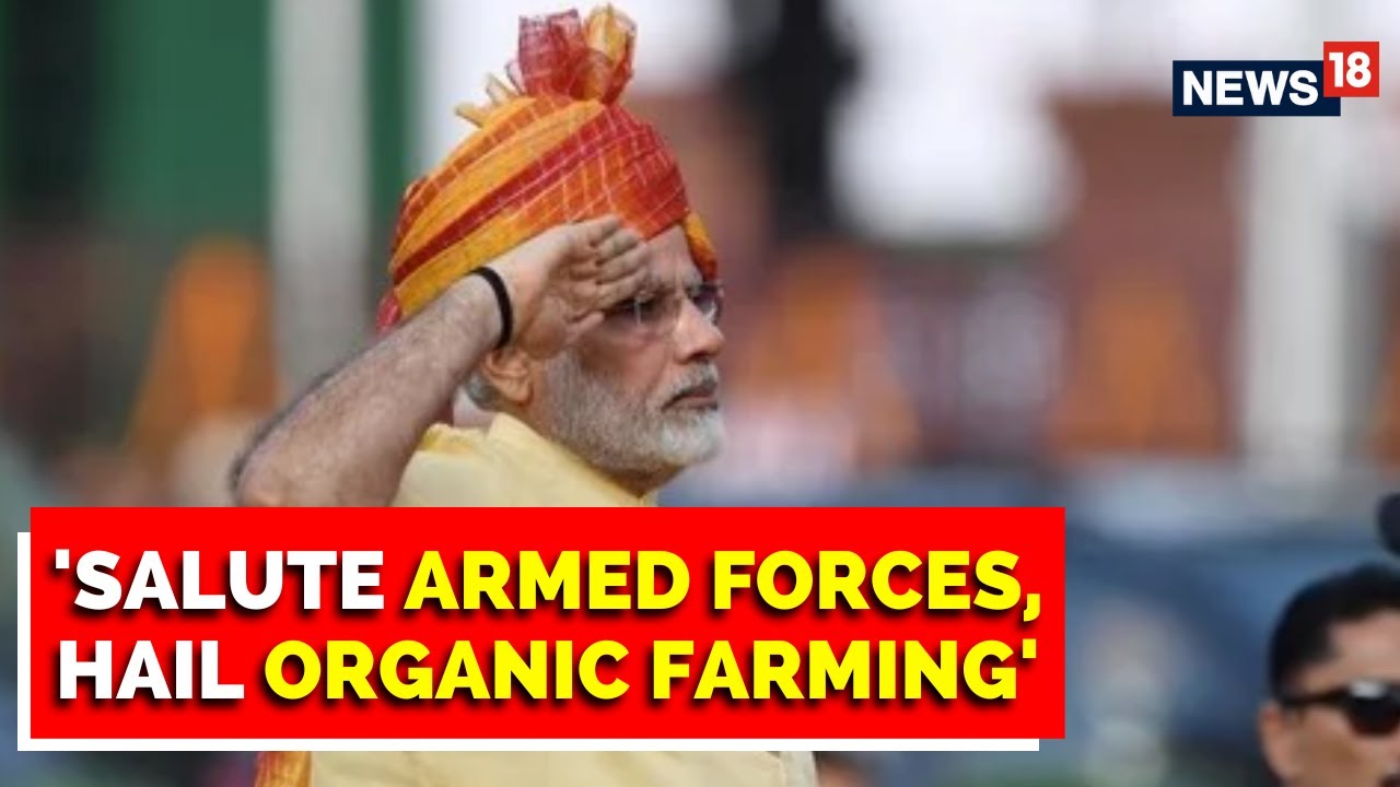 PM Modi On Armed Forces Organic Farming | PM Modi Speech | Independence Day 2022