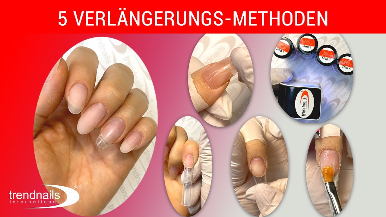 5 Nagelverlängerungsmethoden im Vergleich ⚠️ | Das solltest du wissen! | trendnails international