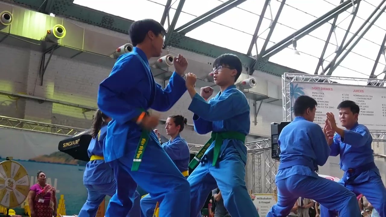 Vovinam-Việt Võ Đạo – Amazing Asia Festival 2025 (Tour & Taxis, Brussels)