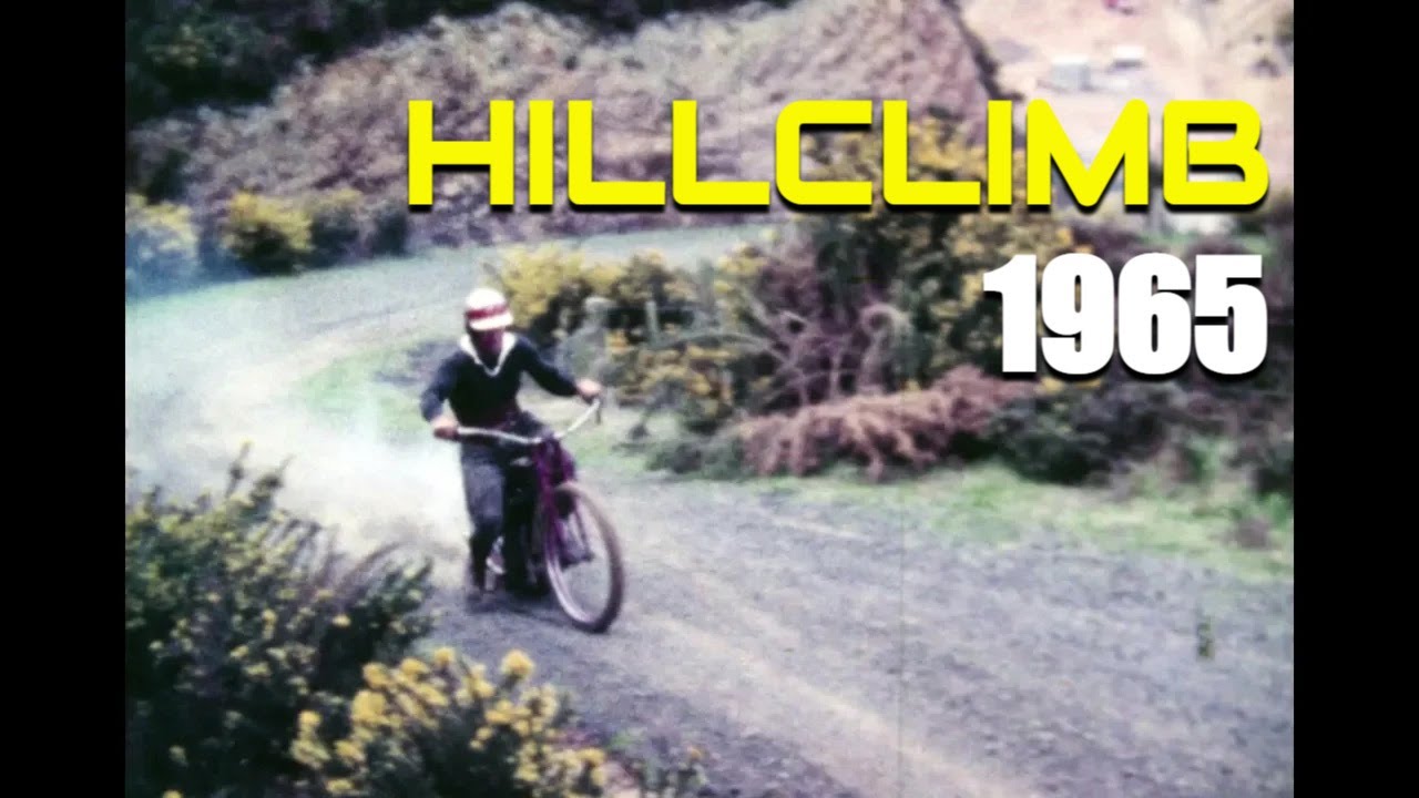 1960s NZ Motorcycling, 'On Any Sunday': Huntly Hillclimb (1965, Jawa, BSA, Triumph, Velocette)
