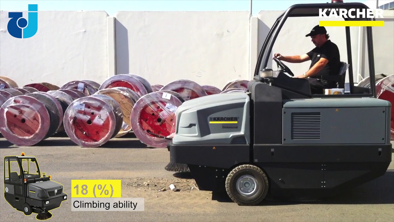 KARCHER KM 150/500 R D RIDE-ON SWEEPER