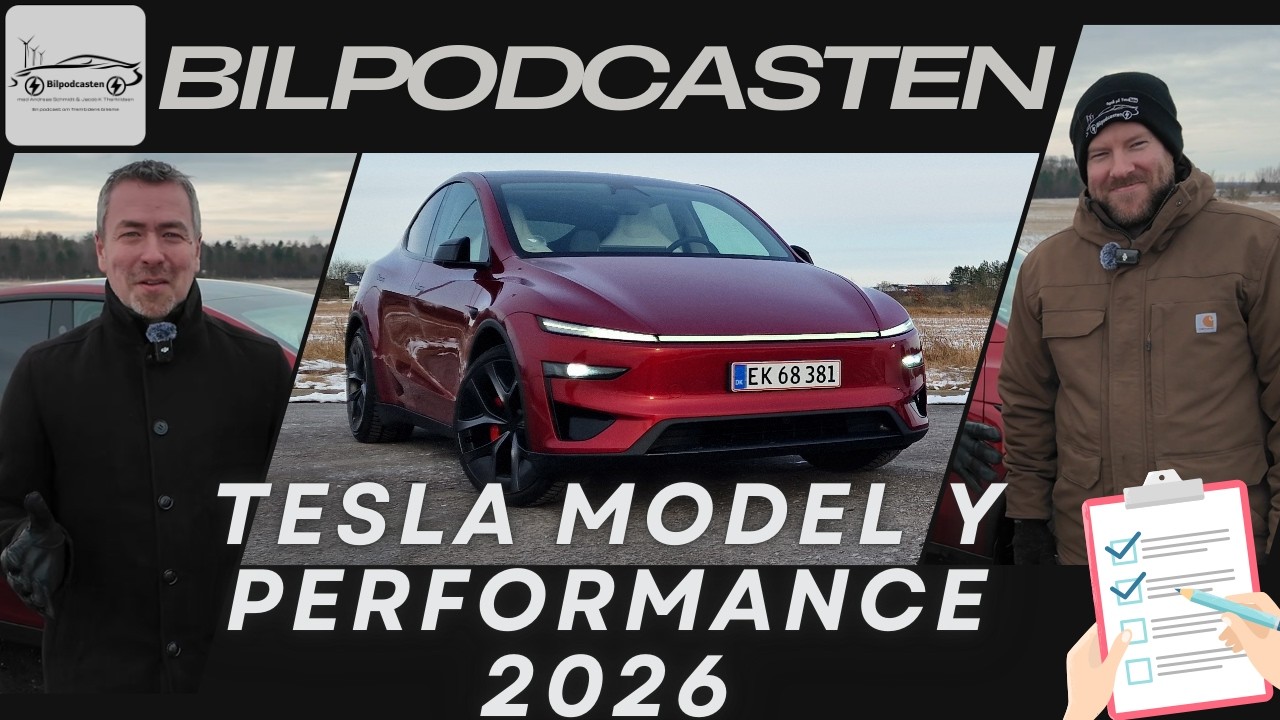 Kæmpe test: Tesla Model Y Performance 2026, er den stadig et godt køb?