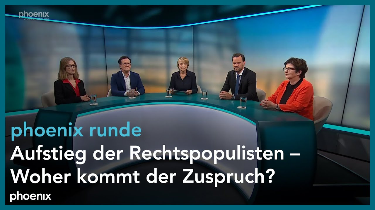 phoenix runde: Aufstieg der Rechtspopulisten – Woher kommt der Zuspruch?