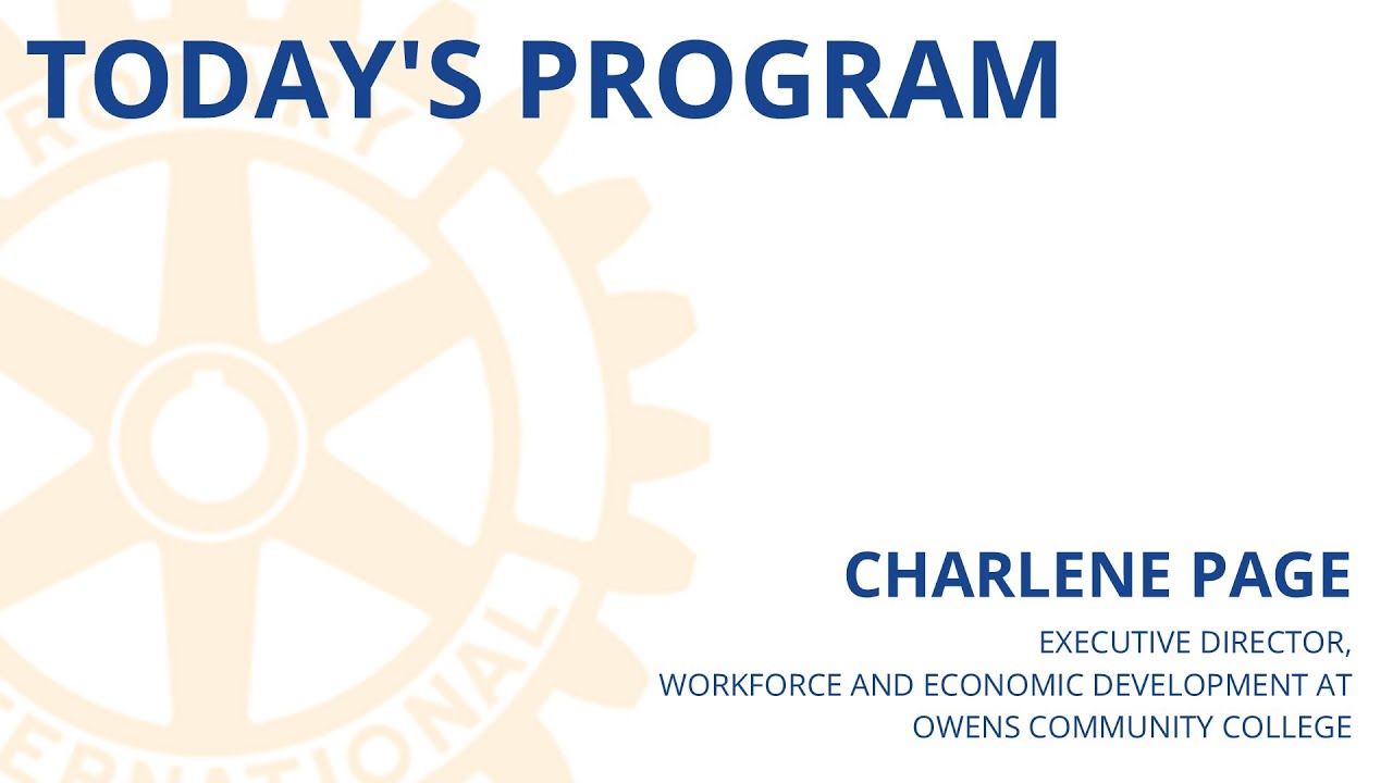 Toledo Rotary January 12 2026   Charlene Page