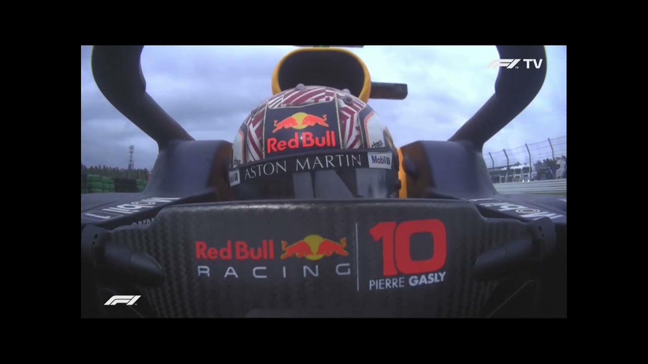 Pierre Gasly onboard crash German Grand Prix 2019