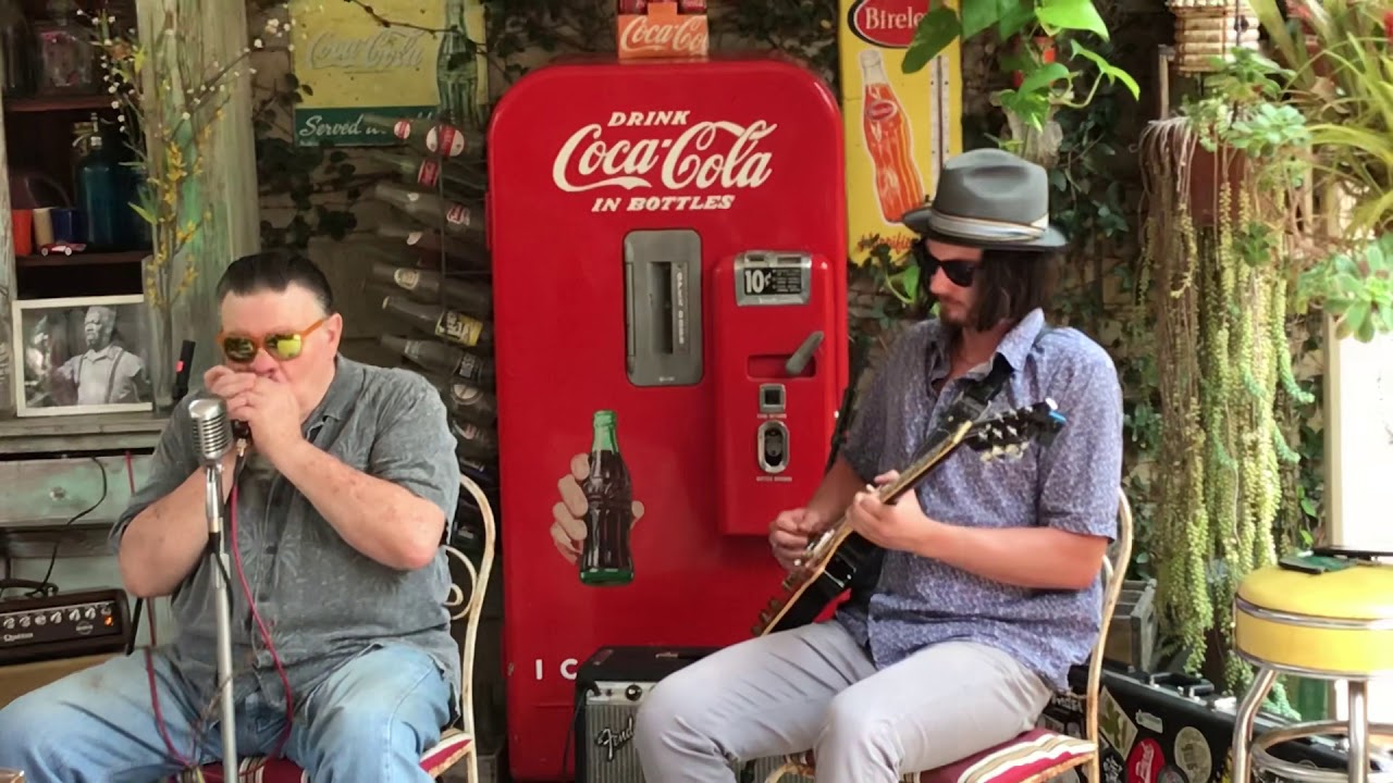 Tony Holidays Porch Sessions w/ James Harman and Kid Ramos