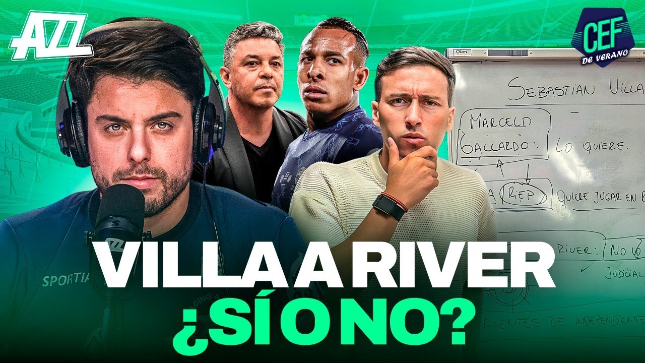 CEF EN VIVO 🔥 VILLA DIVIDE al MUNDO RIVER + CARBONI a RACING + MERCADO de PASES