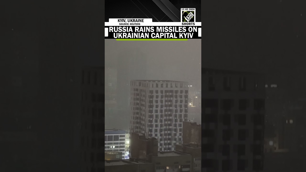 Watch! Ukrainian capital Kyiv under 'massive' attack from Russian missiles